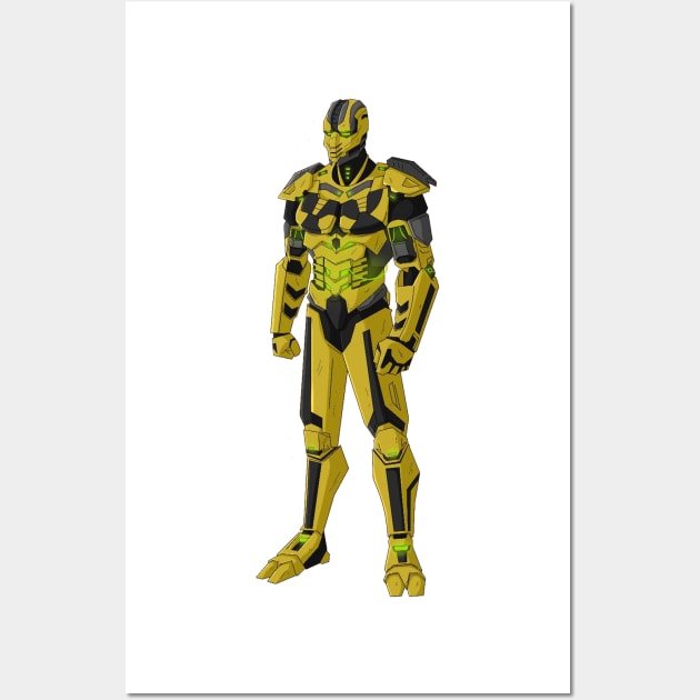 cyrax Wall Art by dubcarnage